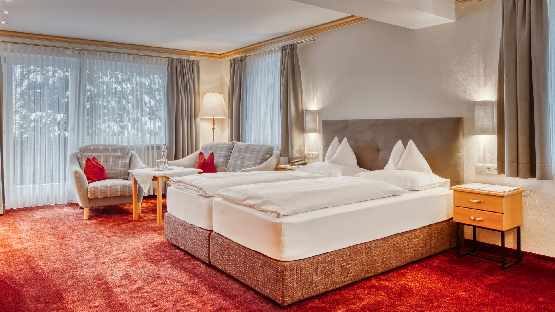 Doppelzimmer Mundeblick im Parkhotel Seefeld